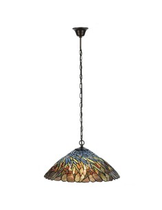Lámpara tiffany JUNCOS SULION 945002 Ø50cm, Lamparas Tiffany