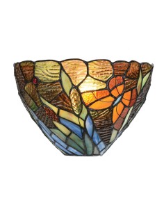 Aplique tiffany JUNCOS SULION 945401 19x25cm, Lamparas Tiffany