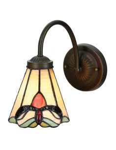 Aplique de pared tiffany CLASSE SULION 945403 24x15cm, Lamparas Tiffany