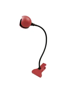 Flexo CLAP 982009 SULION 18x31cm rojo LED 3w 5000K 200lm, Lámparas modernas
