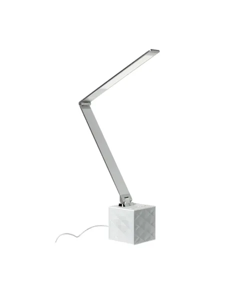 Flexo led color luz regulable SULION 982084 10w 5500-6000k plateado, Lámparas modernas