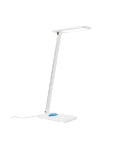 Flexo HAWKING 982136 SULION 11x20x42cm blanco LED 8w 5500K 450lm, Lámparas modernas
