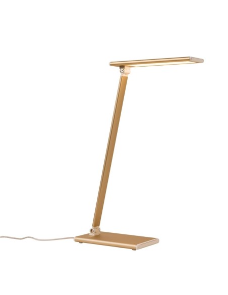 Flexo TOUCH 982138 SULION 11x20x42cm dorado LED 8w 2700-6500K 462lm, Lámparas modernas