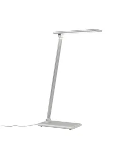 Flexo TOUCH 982139 SULION 11x20x42cm plata LED 8w 2700-6500K 462lm, Lámparas modernas