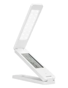 Flexo plegable led SULION VOLTA 982320 calendario termometro alarma, Sobremesas