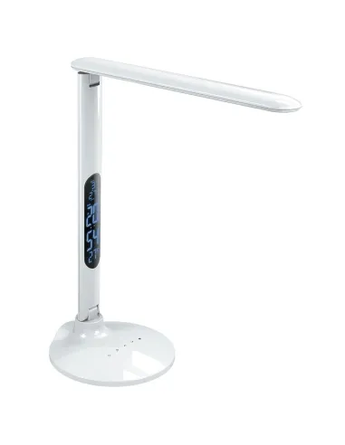 Flexo led SULION MENDEL 982327 alarma termómetro calendario 10w, Lámparas modernas