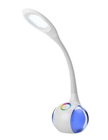 Flexo led SULION EDISON 982332 blanco 5w alto 53cm, Lámparas modernas