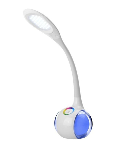 Flexo led SULION EDISON 982332 blanco 5w alto 53cm, Lámparas modernas