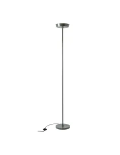 Pies de salón gris SULION 982361 led 24w 3000k alto 180cm, Lámparas modernas