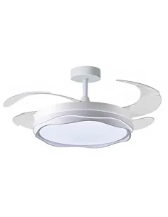 Ventilador Creta V1012 WH Belair blanco