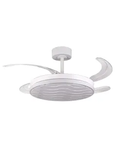 Ventilador Luxor F-1084 Belair blanco