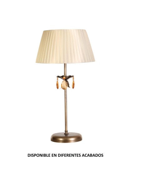 Sobremesa forja 1XE27 Ø35cm altura 65cm 733, Sobremesas