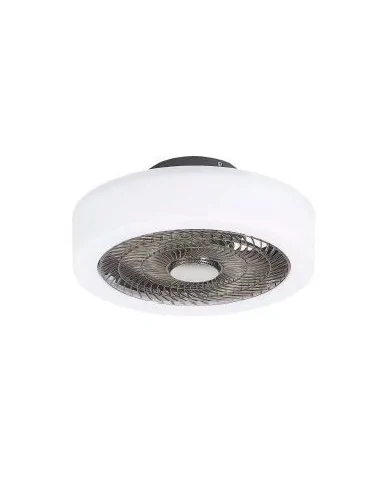 Levante Ventilador para cama litera ø40cm Fumé/Opal, LED 24W, Mando a distancia, Regulable Kelvin, Ventiladores infantiles