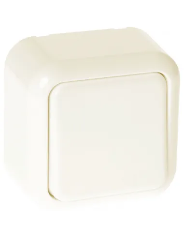 Interruptor unipolar Ancient Beis 6x6x4 MEH3-A110MMF FABRILAMP, Interruptores y enchufes