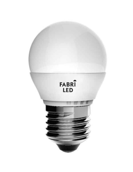Bombilla 7w 6500k Esferica E27 700lm 74x45d 082311073 FABRILAMP, Bombillas led esféricas