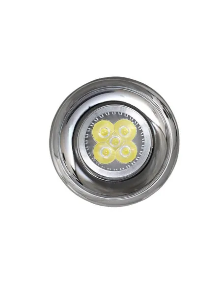 Empotrable Serie Alfa Cromo Redond 1xgu10 9d 030180820 FABRILAMP, Lámparas modernas
