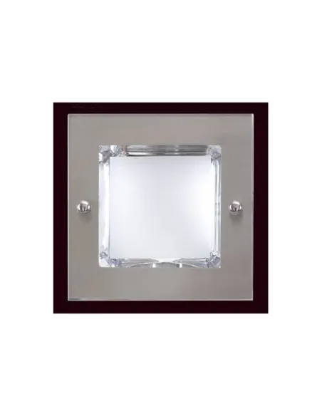 Downlight Cuad bl Ba/cons Incl 1xe27 11w 93 827-BLANCO FABRILAMP, Lámparas modernas