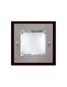 Downlight Cuad cu Ba/cons Incl 1xe27 11w 93 827-CUERO FABRILAMP, Lámparas modernas