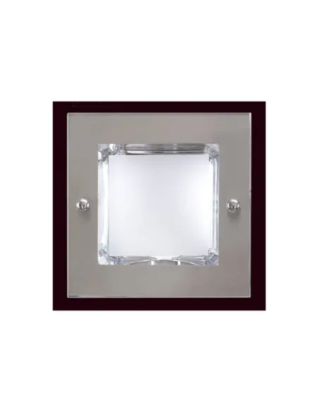Downlight Cuad cu Ba/cons Incl 1xe27 11w 93 827-CUERO FABRILAMP, Lámparas modernas