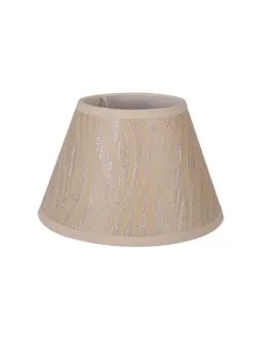 Pantalla Conica Duna Helvia Pinza Beis (14x8x9 5) 048011415 FABRILAMP, Pantallas 15 cm