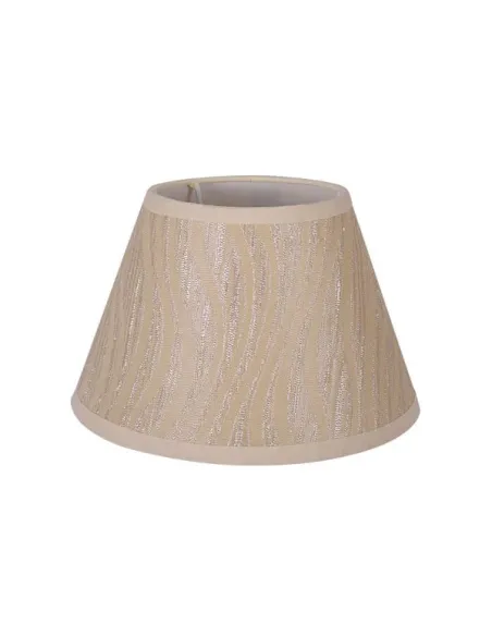 Pantalla Conica Duna Helvia Pinza Beis (14x8x9 5) 048011415 FABRILAMP, Pantallas 15 cm