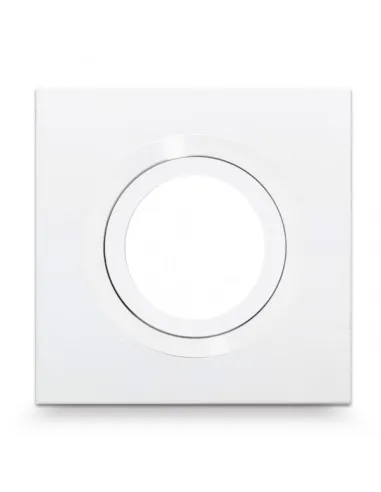 Empotrables de techo Itaca Cuadr. 10x10 Blanco/blanco Gu10 99.8001-BLANCO/BLA FABRILAMP, Lámparas modernas