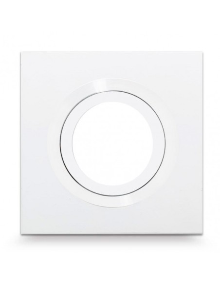 Empotrables de techo Itaca Cuadr. 10x10 Blanco/blanco Gu10 99.8001-BLANCO/BLA FABRILAMP, Lámparas modernas