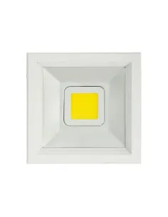 Downlight Cuad Poseidon Led 20w 2000lm Blanco 19x19x8 6500k 049382001 FABRILAMP, Lámparas modernas
