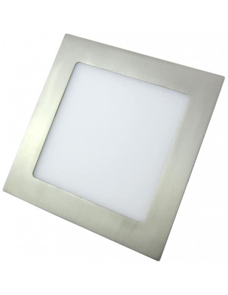 Downlight 5w 4000k Cuadrado Agamenon 450lm Niquel 9x9 069190503 FABRILAMP, Lámparas modernas