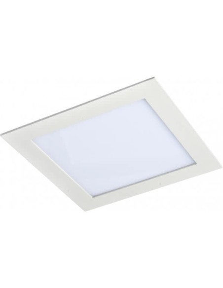 Downlight 12w 4000k Cuadrado Agamenon 990lm Blanco 17x17 069191201 FABRILAMP, Lámparas modernas