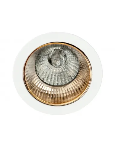 Focos empotrables Alfabeto 1xgu10 Oro/blanco 8d Orientable 095881029 FABRILAMP, Lámparas modernas