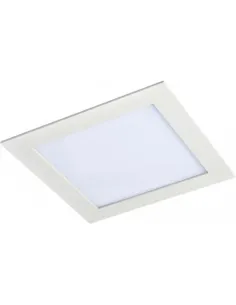 Downlight 18w 4000k Cuadrado Agamenon 1400lm Blanco 22x22 069191801 FABRILAMP, Lámparas modernas