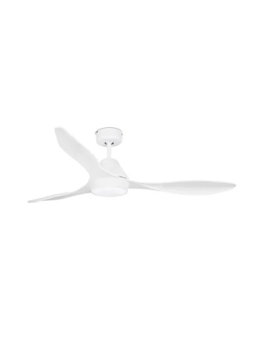 Ventilador de techo Polaris L LED 33346 FARO blanco con luz y 3 palas