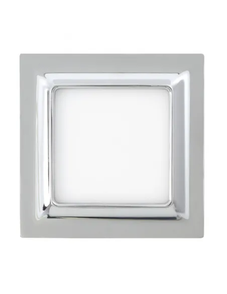 Downlights led 9w 3000k Ventura Cromo 720lm 12x12 095170920 FABRILAMP, Lámparas modernas