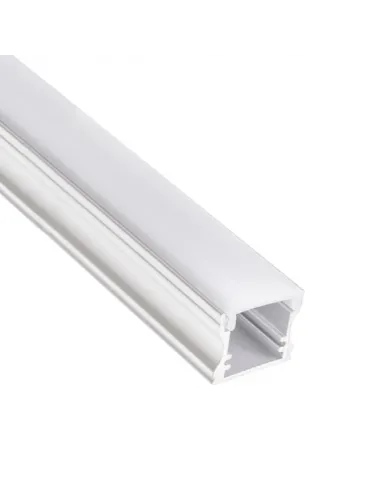 Caja Aluminio Sin Perfil 8mm Para Cinta De Led (200x2.30) AL006OP FABRILAMP, Accesorios tiras leds