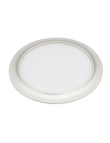 Downlights de techo 15w 3000k Trevor Perla Plata 1200lm 19d 095071510 FABRILAMP, Lámparas modernas