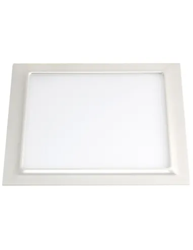 Downlights de techo 16w 3000k Ventura Perla Plat 1280lm 18x18 095171610 FABRILAMP, Lámparas modernas