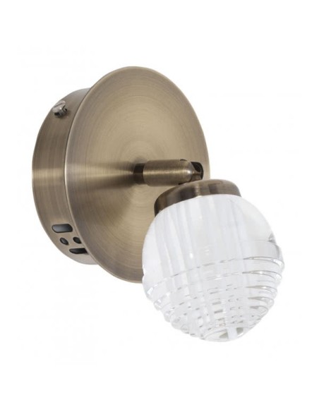 Foco 5w 4000k Virgo Cuero 400lm 16x12x12 076581014 FABRILAMP, Lámparas para baños