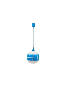Lámparas de techo Serie Trapecio Lila 1xe27 Regx30 D 063093019 FABRILAMP, Lamparas infantiles