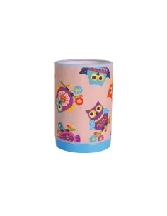 Sobremesa Serie Buhos Rosa 1xe27 19x13d 056271000 FABRILAMP, Sobremesas