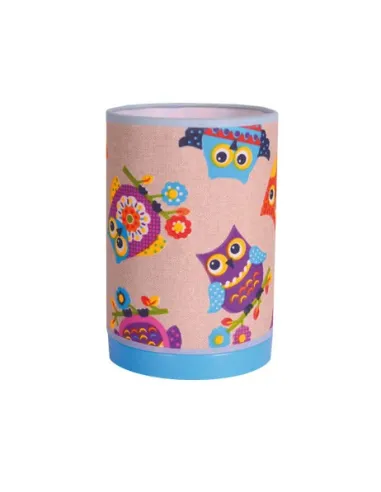 Sobremesa Serie Buhos Verde 1xe27 19x13d 056271006 FABRILAMP, Sobremesas