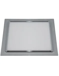 Downlights led 20w 3000k Ventura Cromo 1600lm 21,5x21,5 095172020 FABRILAMP, Lámparas modernas
