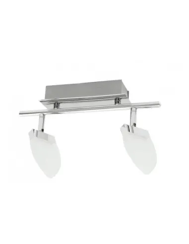 Regleta Foco Tanzania Cromo Smd 10w 900lm 17x30 060492020 FABRILAMP, Plafones de techo