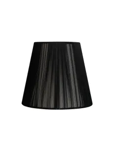 Pantalla Conica Hilo Indira E27 Negra (45x23x29) 048114509 FABRILAMP, Pantallas 45 cm