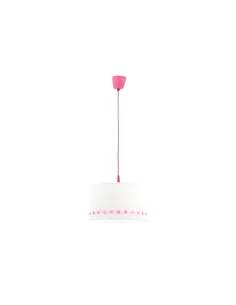 Lámparas de techo Lacito Rosa 1xe27 Regx35d 064193500 FABRILAMP, Lamparas infantiles