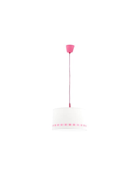 Lámparas de techo Lacito Rosa 1xe27 Regx35d 064193500 FABRILAMP, Lamparas infantiles