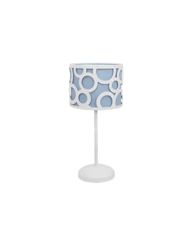 Sobremesa Orlando Azul/blanco 1xe14 (40x18) 028271008 FABRILAMP, Sobremesas