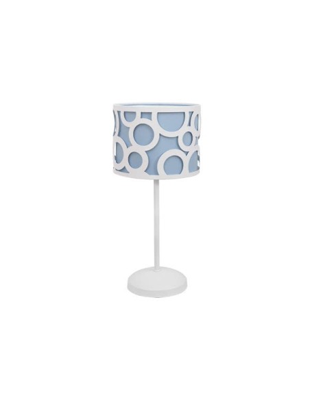 Sobremesa Orlando Azul/blanco 1xe14 (40x18) 028271008 FABRILAMP, Sobremesas