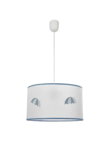 Lámparas de techo Lluvia 1xe27 Celeste Regx30d 086693048 FABRILAMP, Lámparas modernas