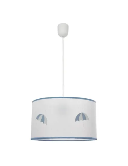 Lámparas de techo Lluvia 1xe27 Celeste Regx30d 086693048 FABRILAMP, Lámparas modernas